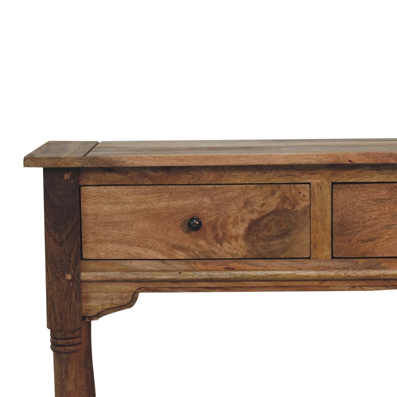 Konsola Artisan IN3713 – lite drewno mango, wykończenie dębowe - Image 4