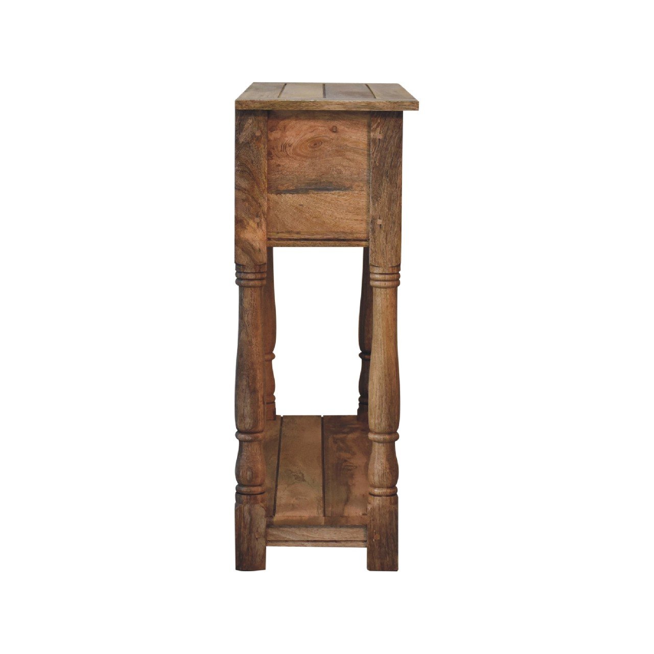 Konsola Artisan IN3713 – lite drewno mango, wykończenie dębowe - Image 8