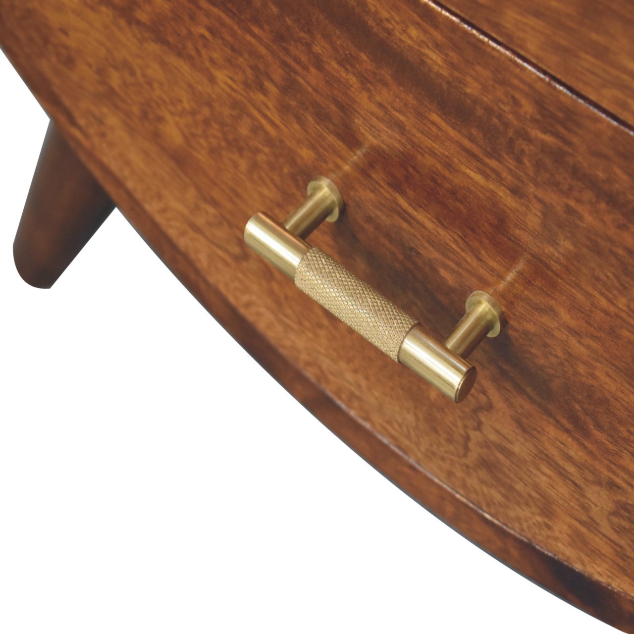 Komoda z litego drewna mango – kasztanowa, 70 cm — model IN3727 - Image 7