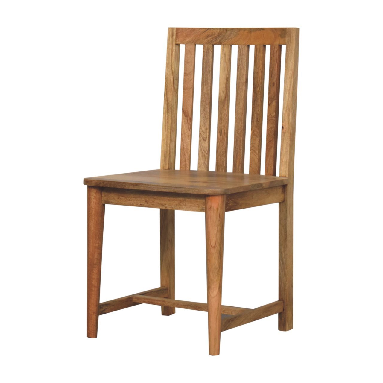 Krzesło z litego drewna mango – dębowe, 45 cm - Image 2