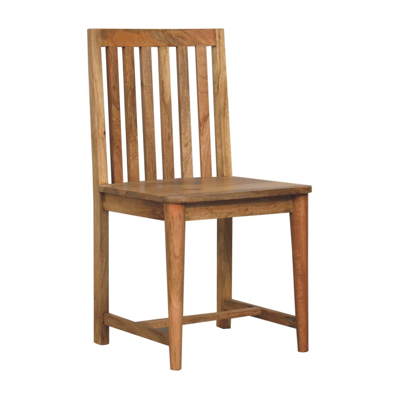 Krzesło z litego drewna mango – dębowe, 45 cm - Image 3