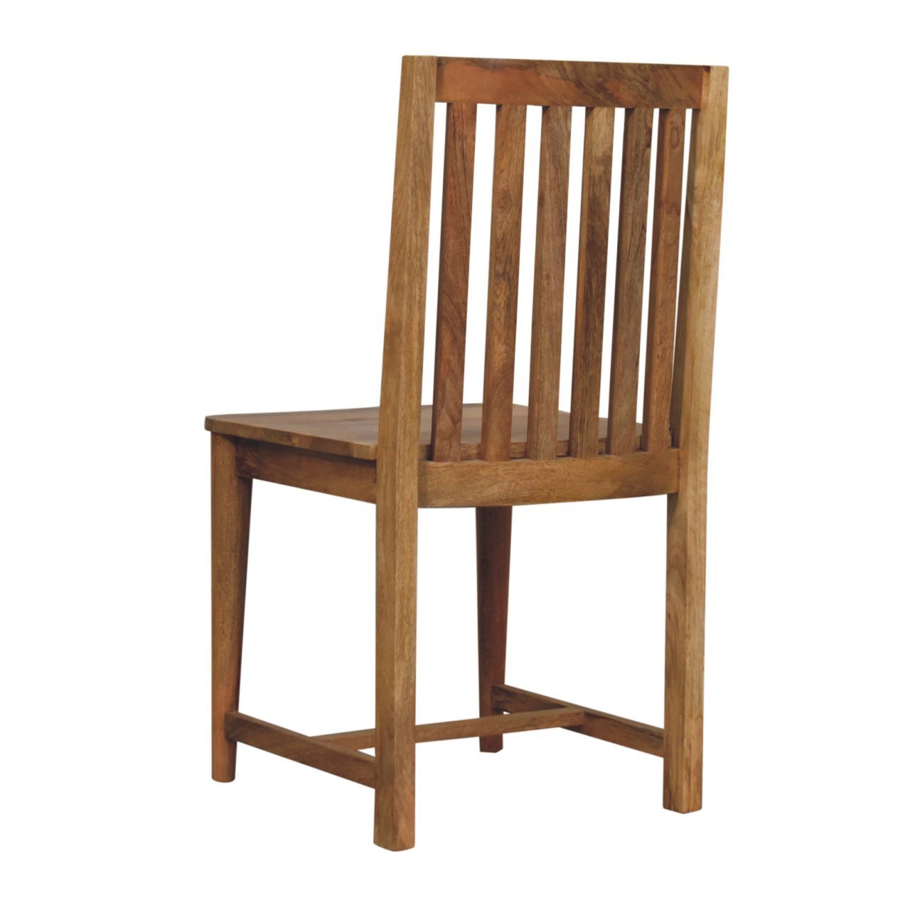Krzesło z litego drewna mango – dębowe, 45 cm - Image 7