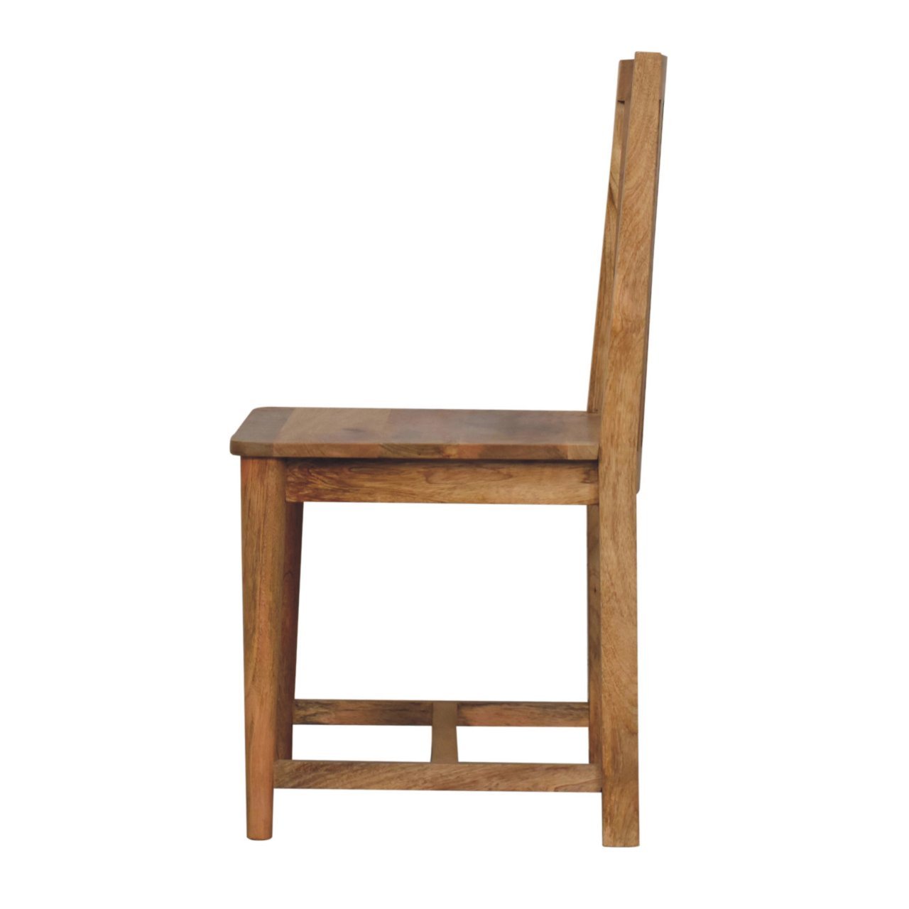 Krzesło z litego drewna mango – dębowe, 45 cm - Image 8