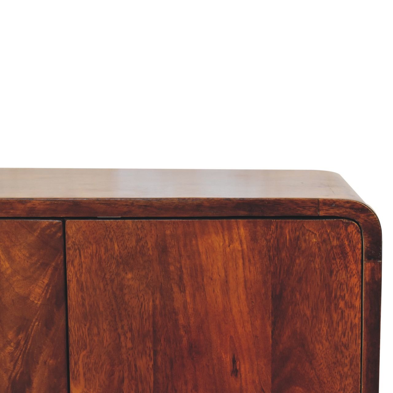 Szafka z litego drewna mango – kasztanowa, 55 cm — model IN3746 - Image 4