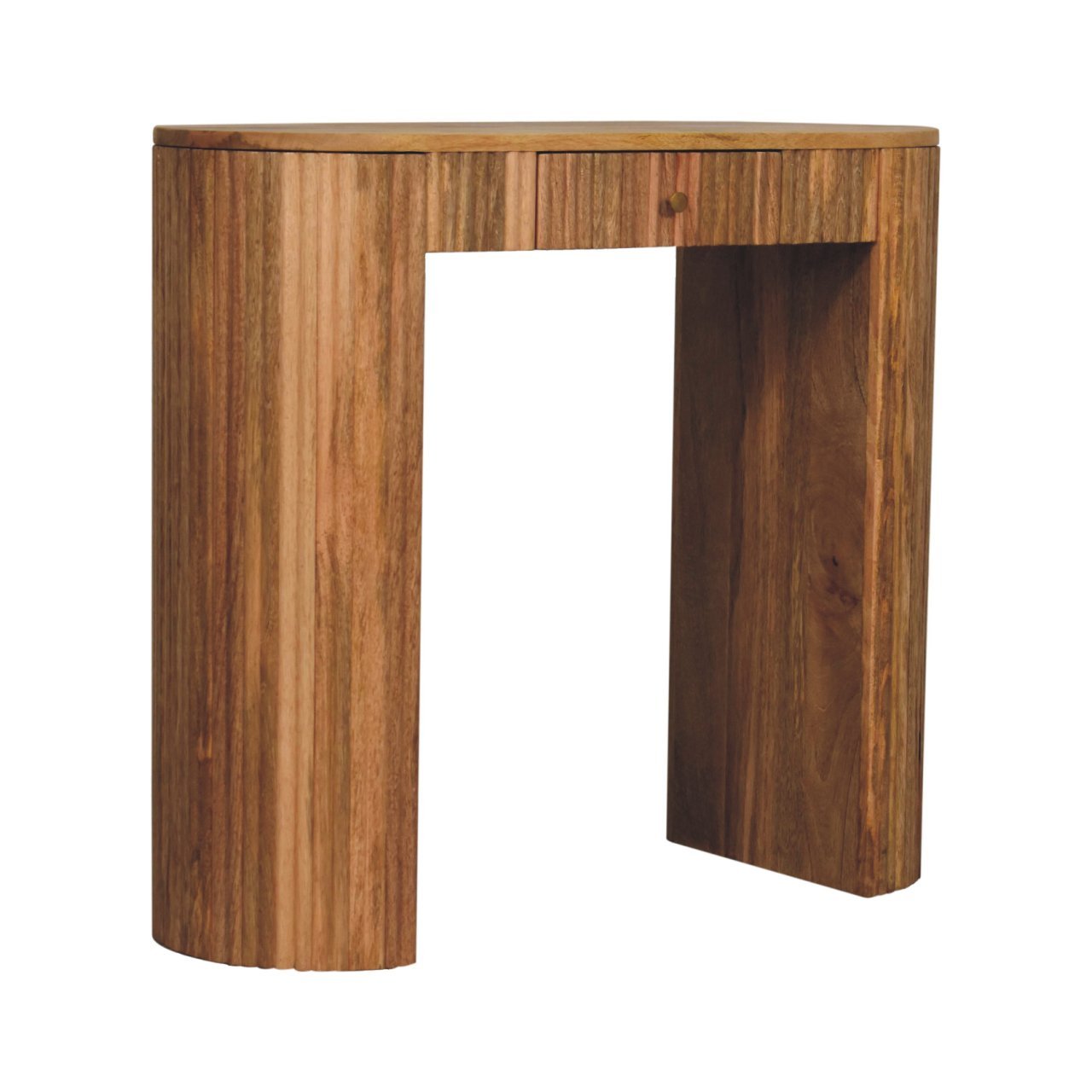 Konsola Artisan IN3751 – lite drewno mango, wykończenie dębowe - Image 3