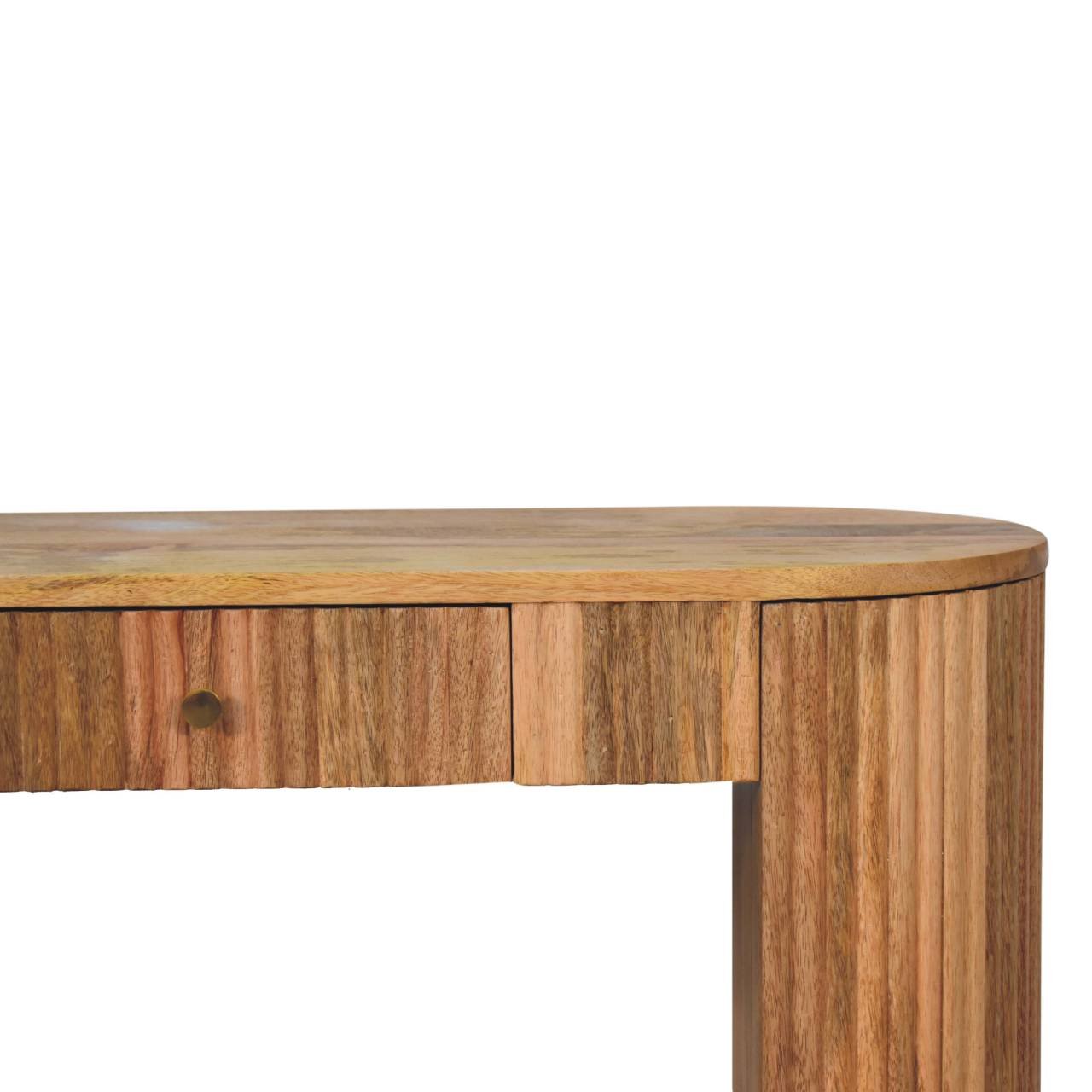 Konsola Artisan IN3751 – lite drewno mango, wykończenie dębowe - Image 4