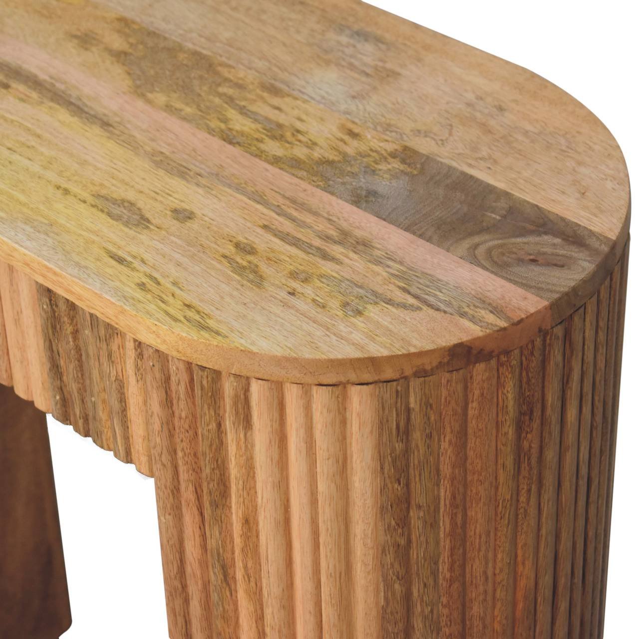 Konsola Artisan IN3751 – lite drewno mango, wykończenie dębowe - Image 5