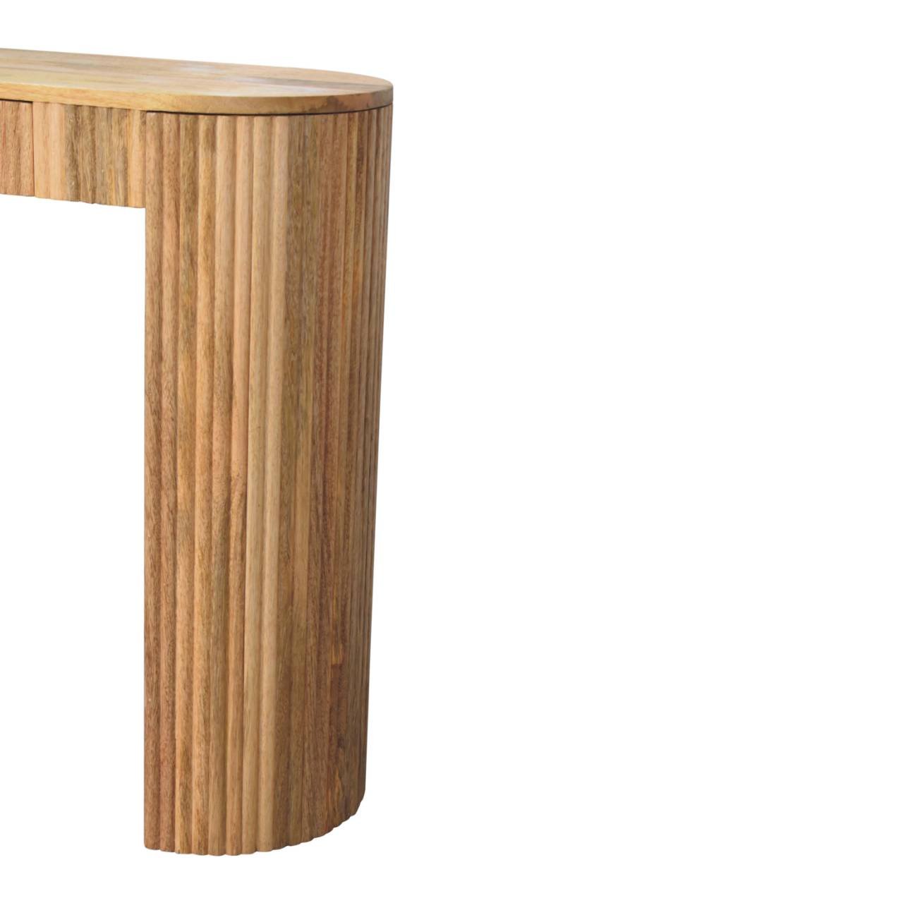 Konsola Artisan IN3751 – lite drewno mango, wykończenie dębowe - Image 7