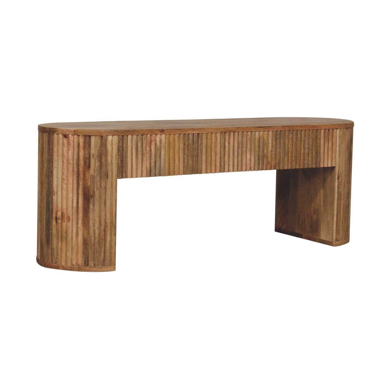 Szafka RTV Artisan IN3754 – lite drewno mango, wykończenie dębowe - Image 3