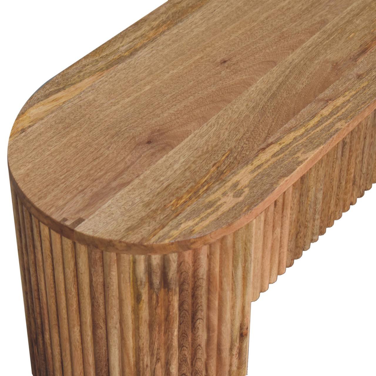 Szafka RTV Artisan IN3754 – lite drewno mango, wykończenie dębowe - Image 5