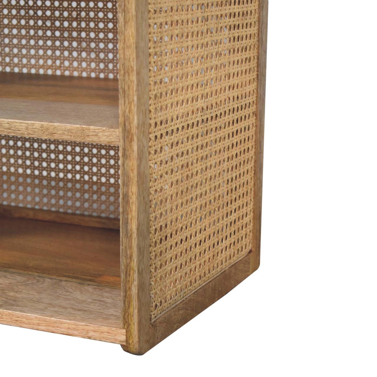 Szafka nocna Artisan IN3755 – lite drewno mango, wykończenie dębowe - obrazek 7