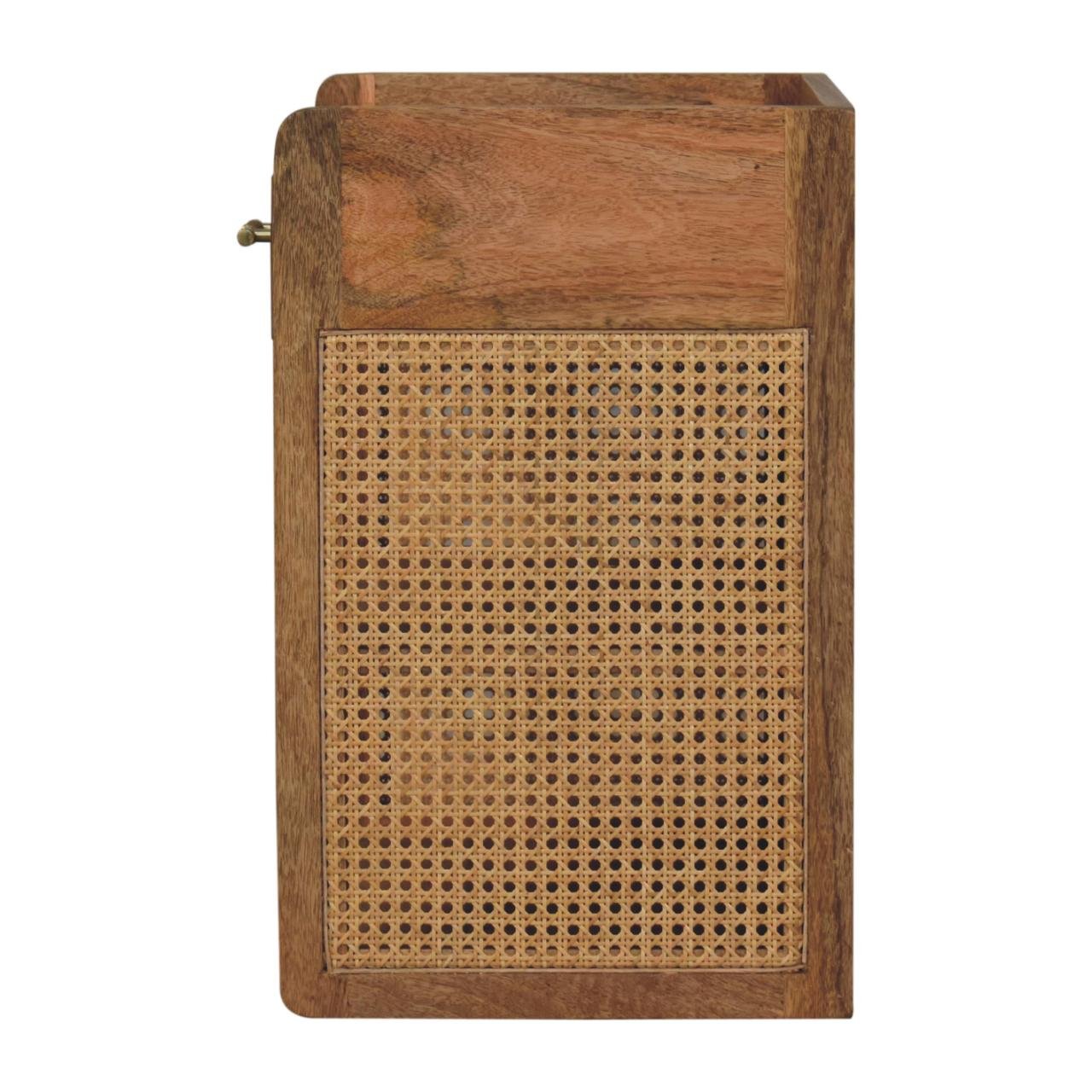 Szafka nocna Artisan IN3755 – lite drewno mango, wykończenie dębowe - obrazek 8