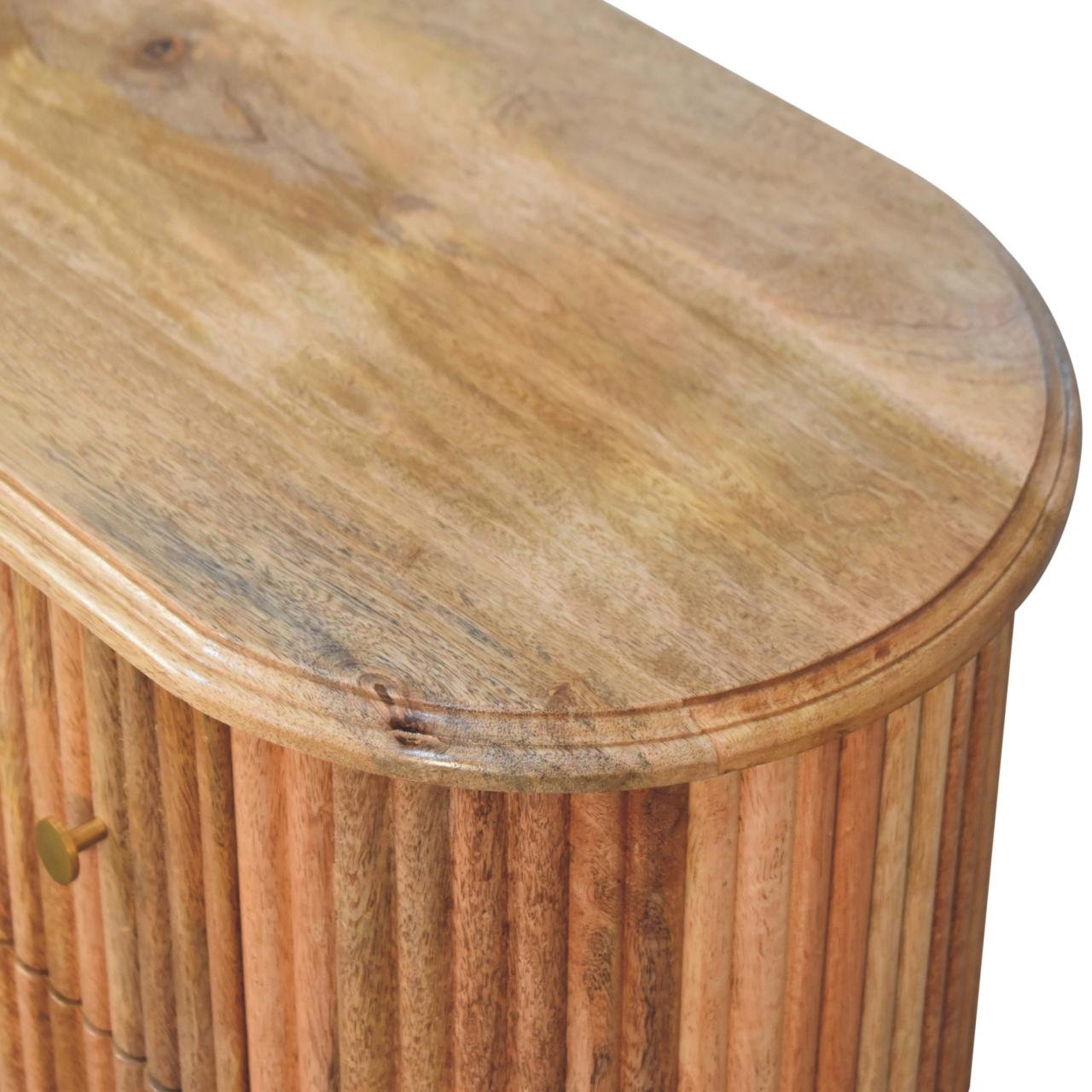 Mebel Artisan Artisan IN3759 – lite drewno mango, wykończenie dębowe - obrazek 5
