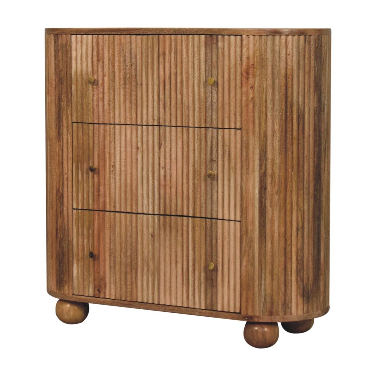 Mebel Artisan Artisan IN3770 – lite drewno mango, wykończenie dębowe - obrazek 3