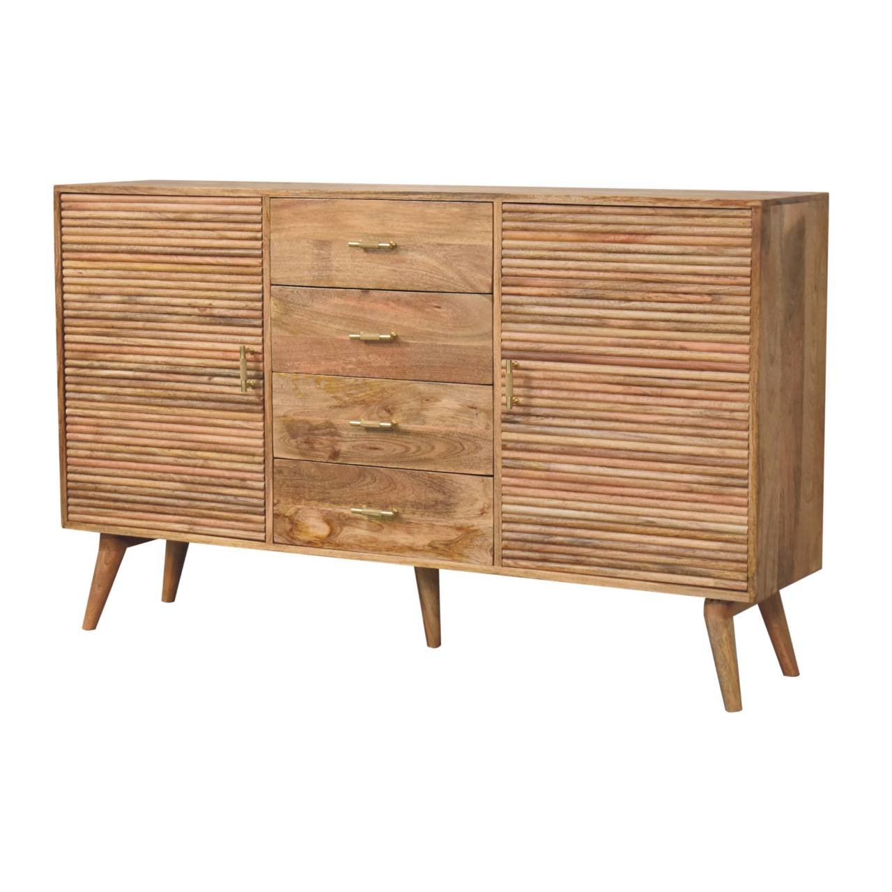 Mebel Artisan Artisan IN3774 – lite drewno mango, wykończenie dębowe - obrazek 2