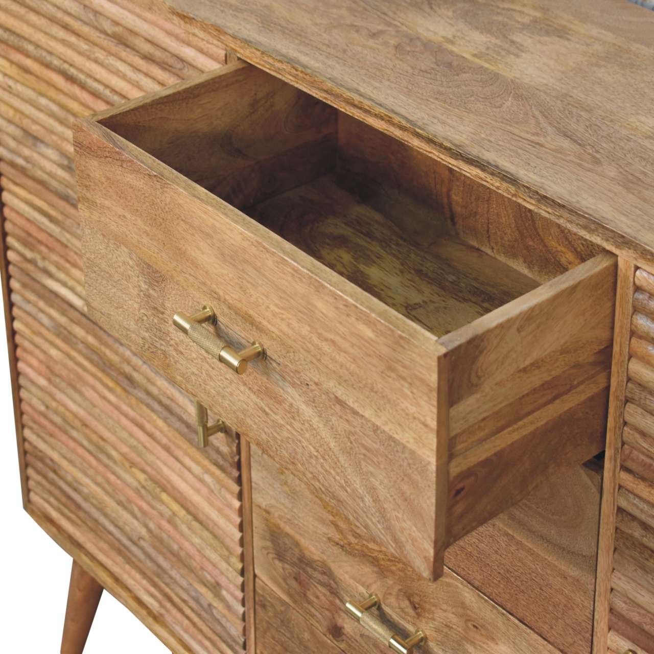Mebel Artisan Artisan IN3774 – lite drewno mango, wykończenie dębowe - obrazek 6