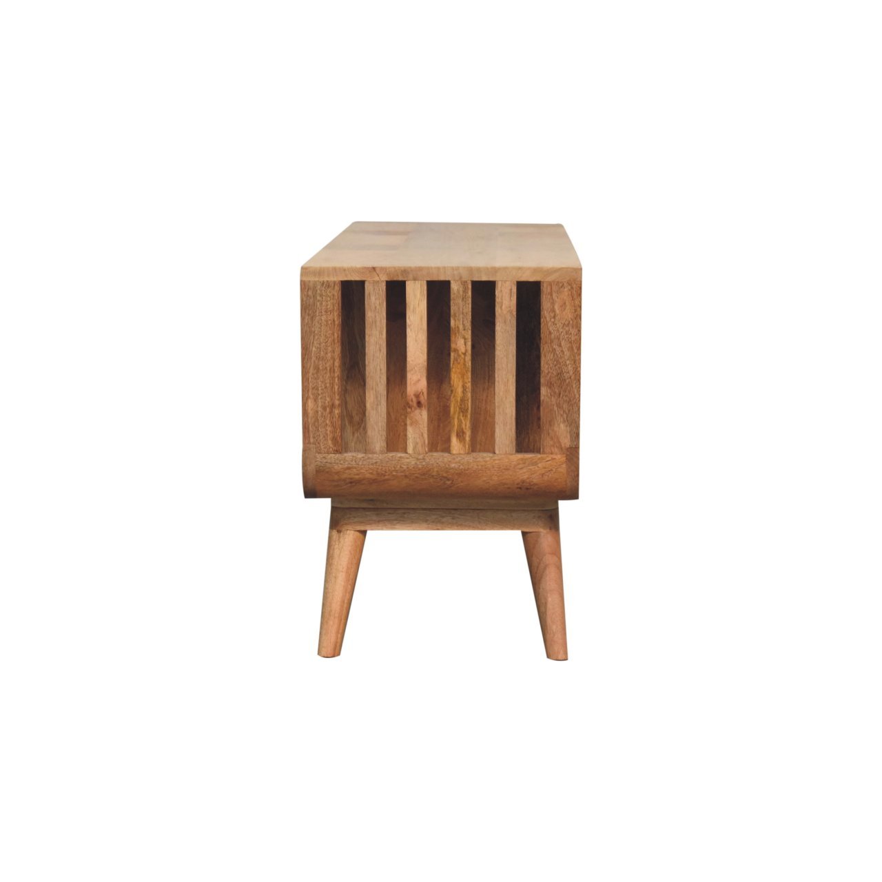 Szafka RTV Artisan IN3775 – lite drewno mango, wykończenie dębowe - obrazek 8