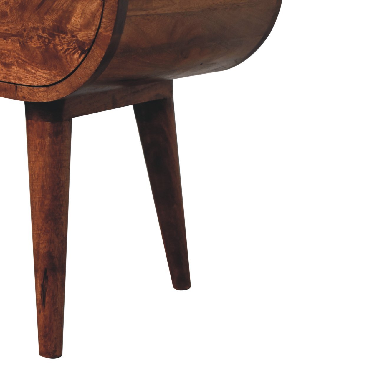 Szafka nocna Artisan IN3794 – lite drewno mango, wykończenie rzemieślnicze - obrazek 6