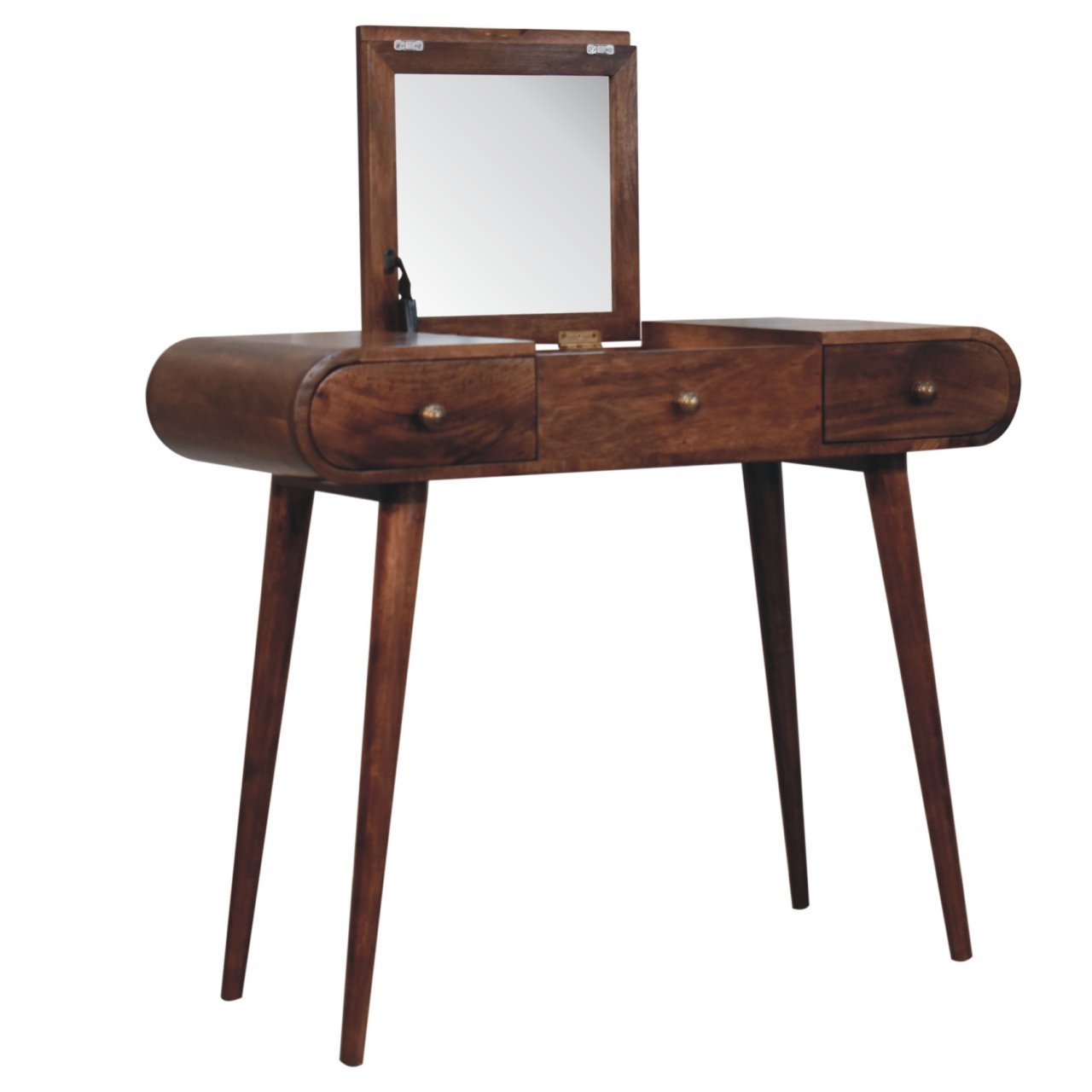 Toaletka Artisan IN3810 – lite drewno mango, wykończenie rzemieślnicze - Image 6