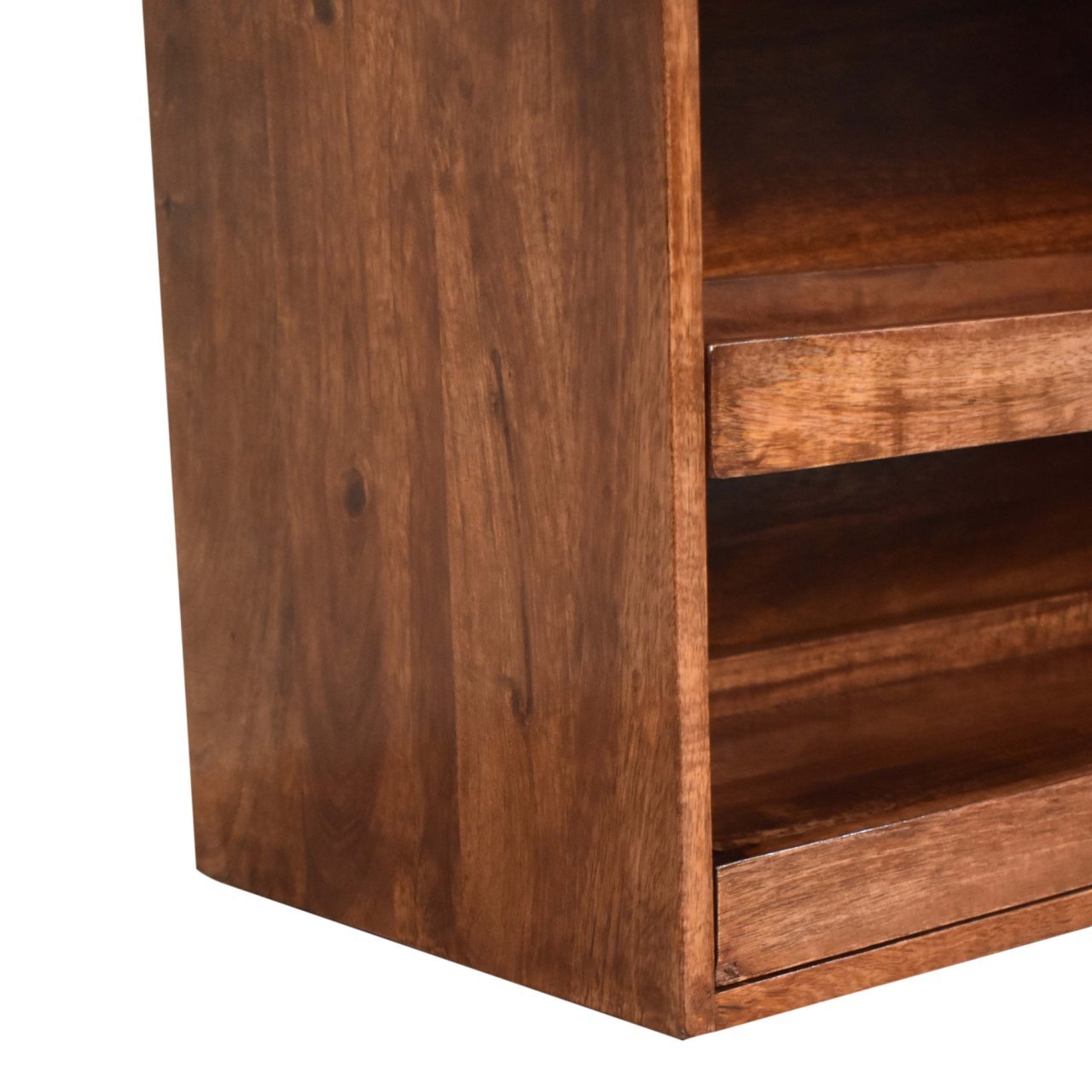 Ławka z litego drewna mango – 90 cm — model IN3813 - Image 7