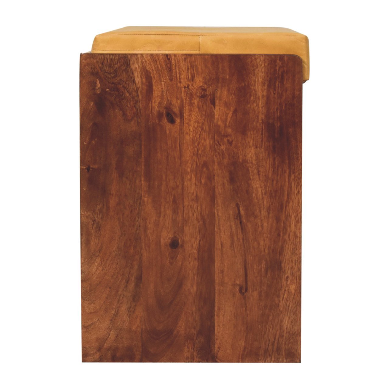 Ławka z litego drewna mango – 90 cm — model IN3813 - Image 8