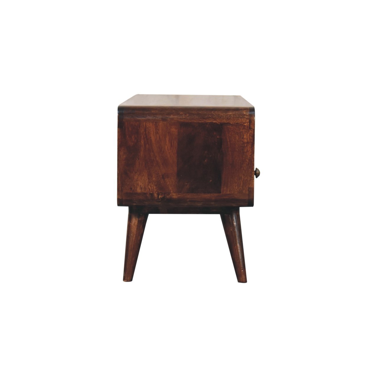 Szafka RTV Curved California Walnut - obrazek 8