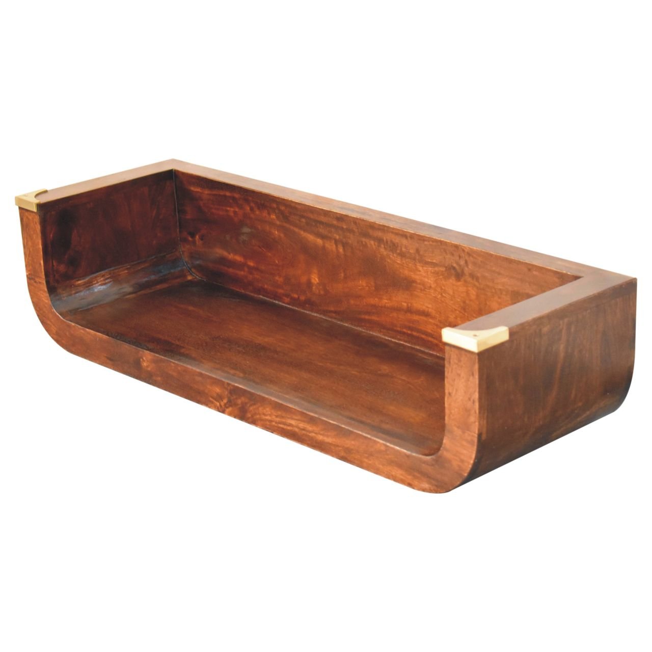 Konsola Artisan IN3880 – lite drewno mango, wykończenie orzechowe - Image 4
