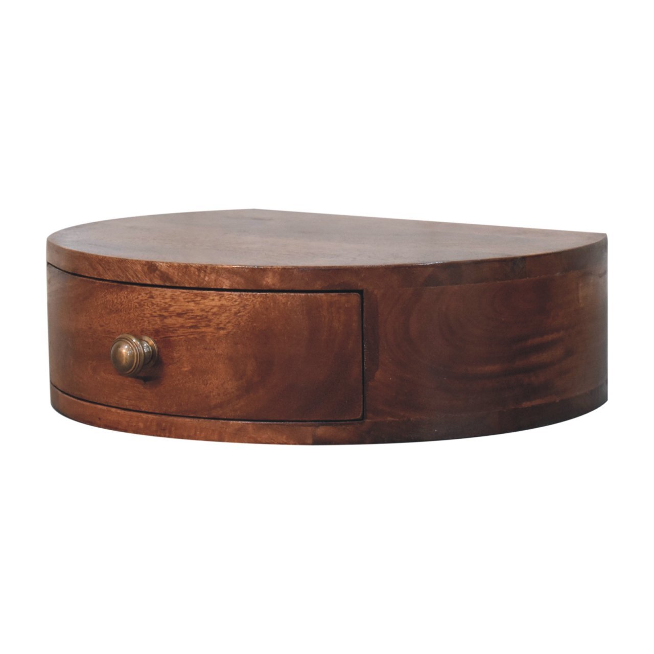 Szafka nocna z litego drewna mango – 40 cm — model IN3883