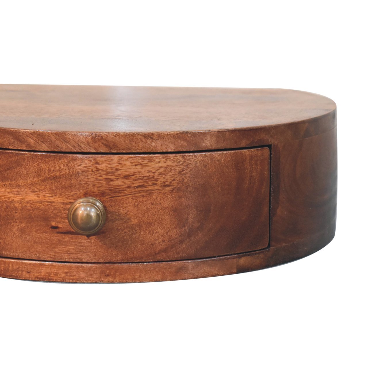 Szafka nocna z litego drewna mango – 40 cm — model IN3883 - Image 3