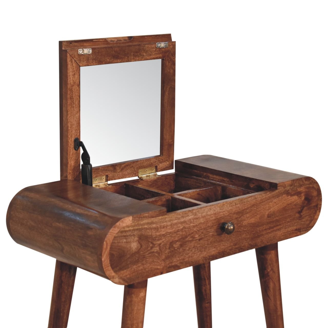 Toaletka Artisan IN3885 – lite drewno mango, wykończenie rzemieślnicze - Image 5