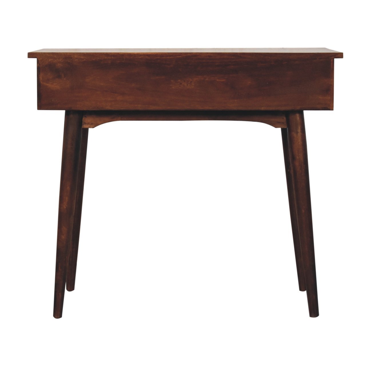 Stół z litego drewna mango – orzechowy, 90 cm — model IN3888 - obrazek 7