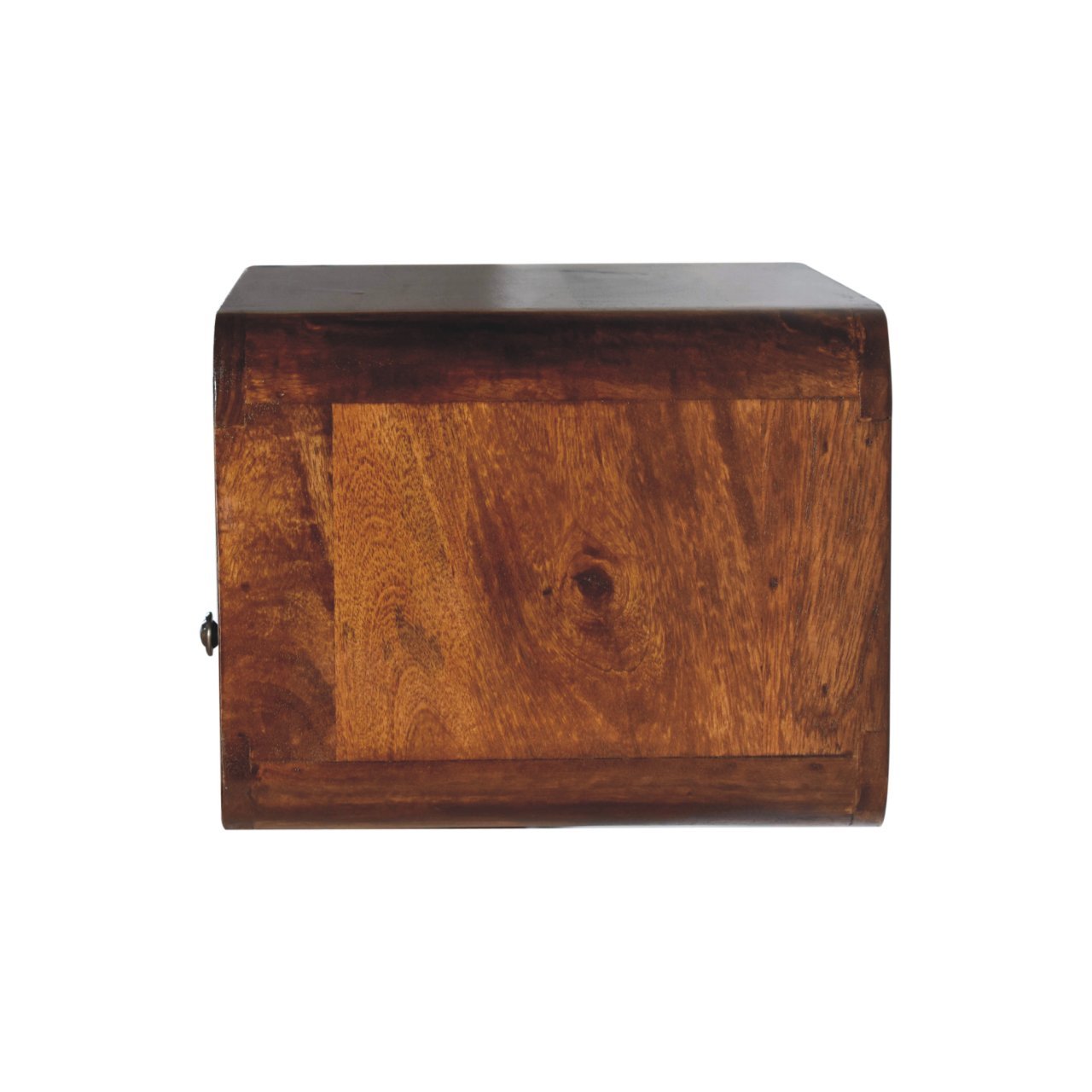 Szafka nocna z litego drewna mango – kasztanowa, 45 cm — model IN3899 - Image 6
