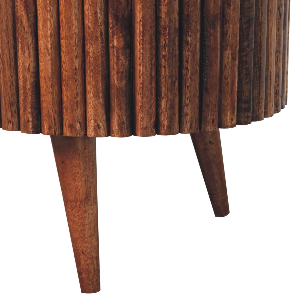 Stolik kawowy Artisan IN3905 – lite drewno mango, wykończenie rzemieślnicze - obrazek 7