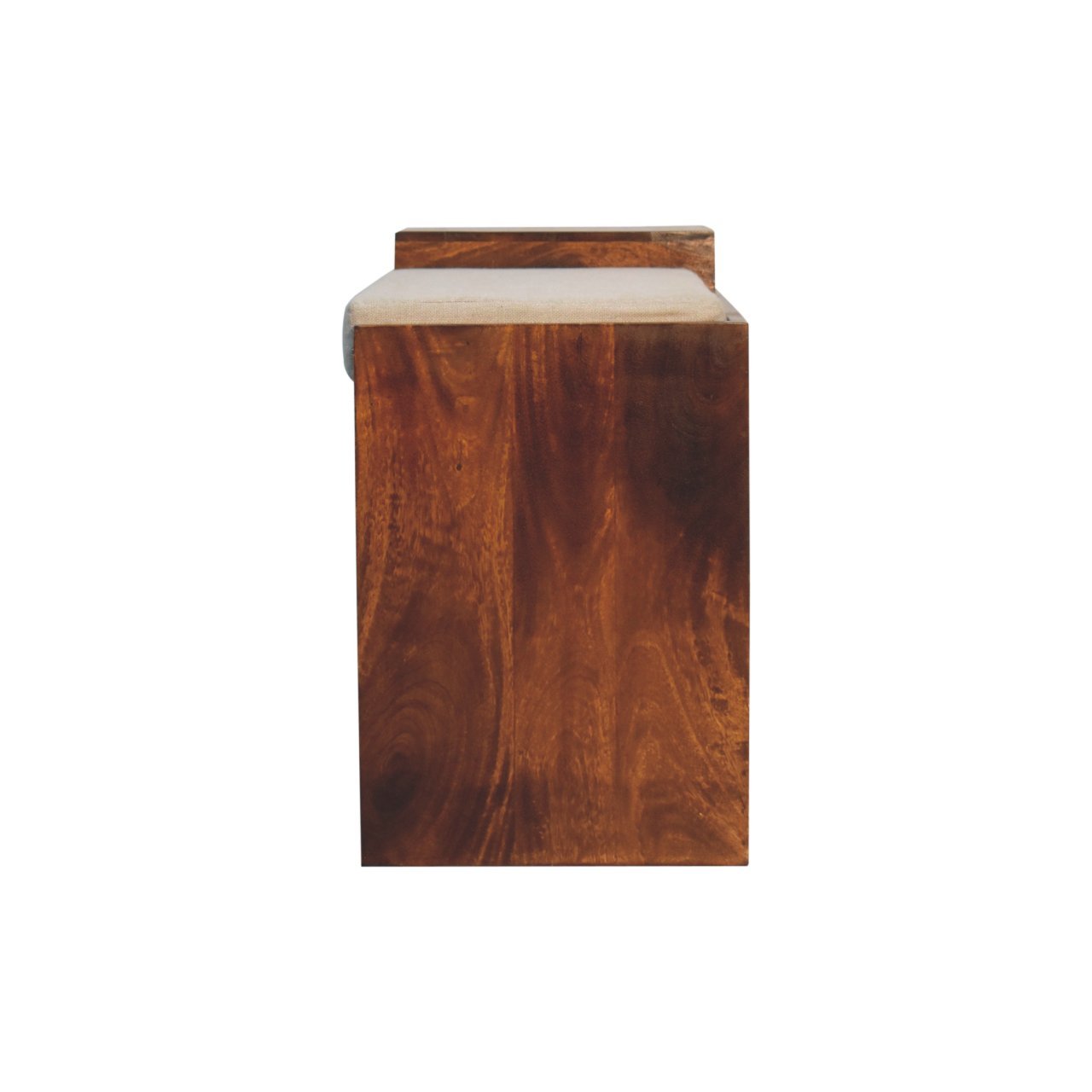 Ławka Artisan IN3920 – lite drewno mango, wykończenie kasztanowe - Image 8