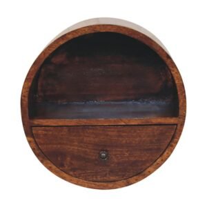 Szafka nocna Artisan IN3931 – naturalne materiały dobrane przez Artisan, wykończenie kasztanowe