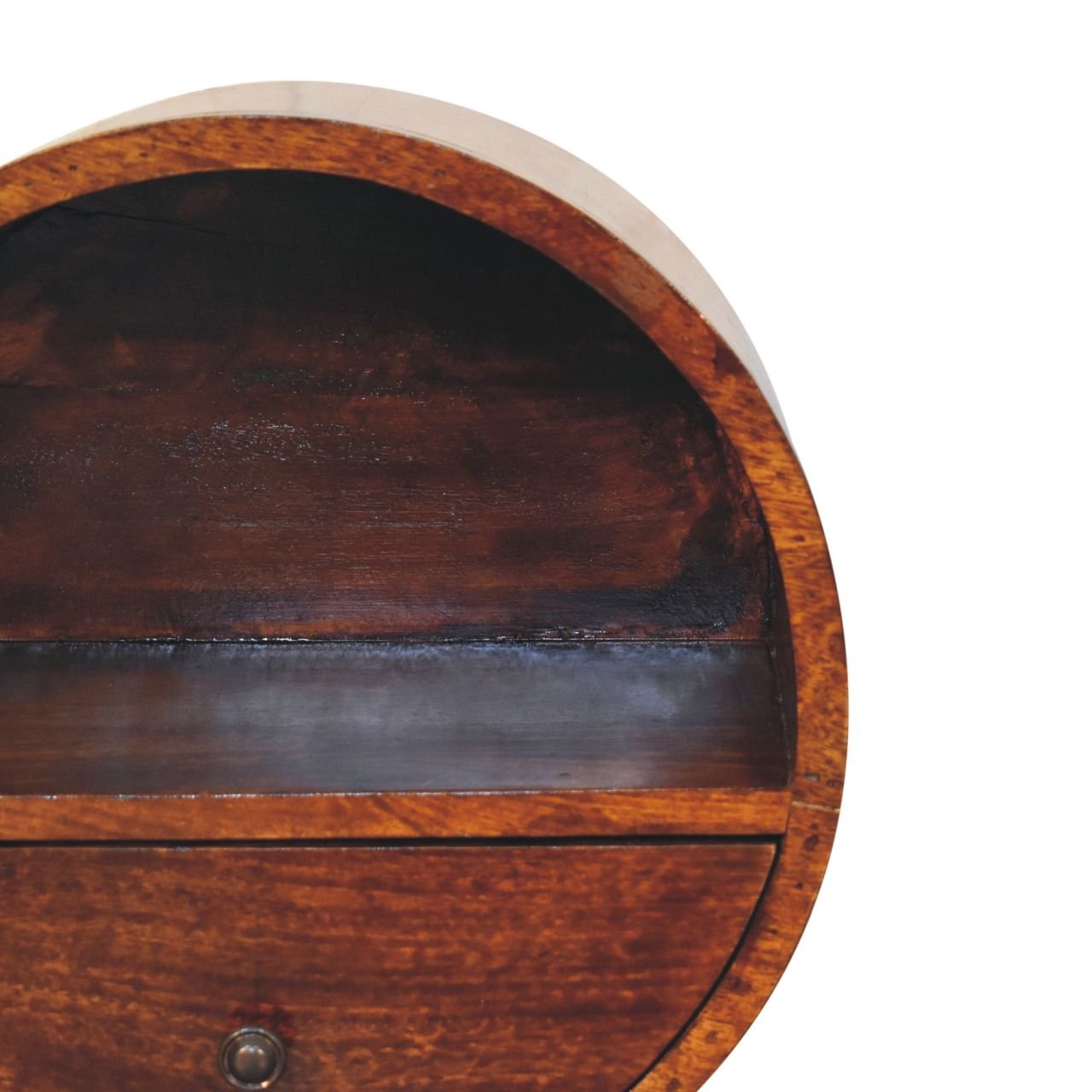 Szafka nocna Artisan IN3931 – naturalne materiały dobrane przez Artisan, wykończenie kasztanowe - obrazek 4