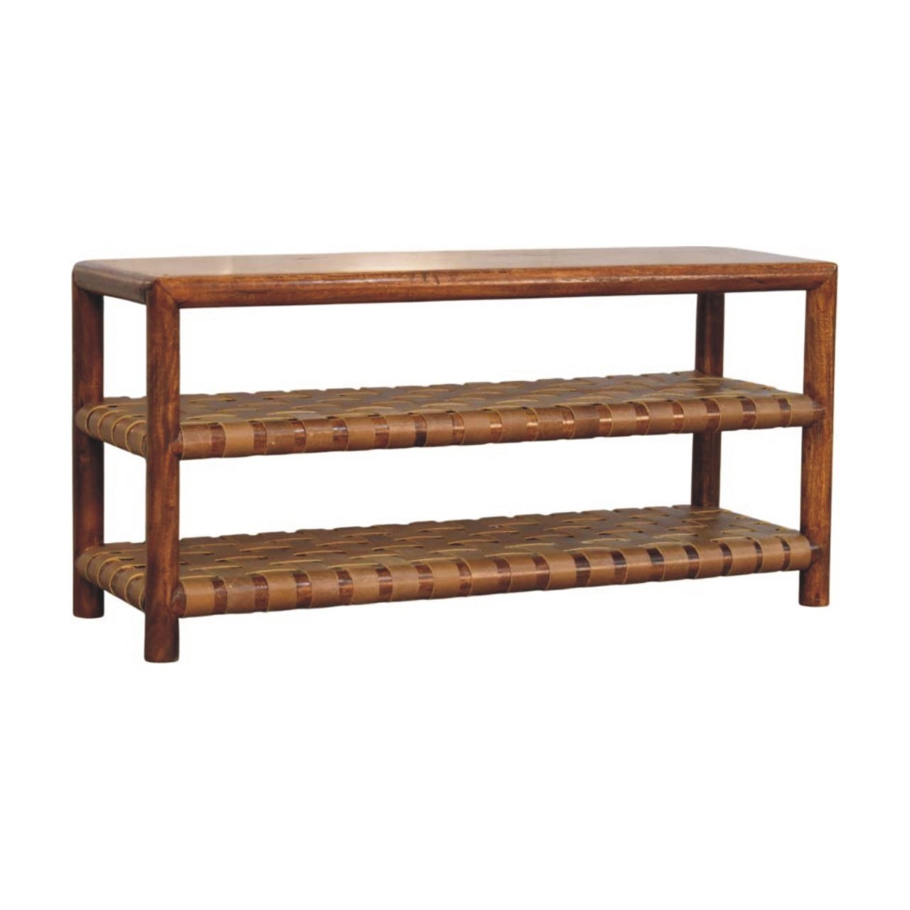 Mebel Artisan Artisan IN3941 – lite drewno mango, wykończenie kasztanowe - obrazek 2