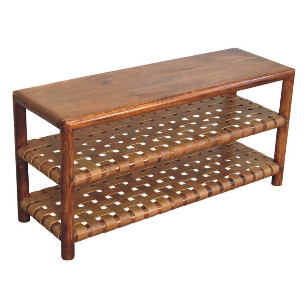 Mebel Artisan Artisan IN3941 – lite drewno mango, wykończenie kasztanowe - obrazek 4