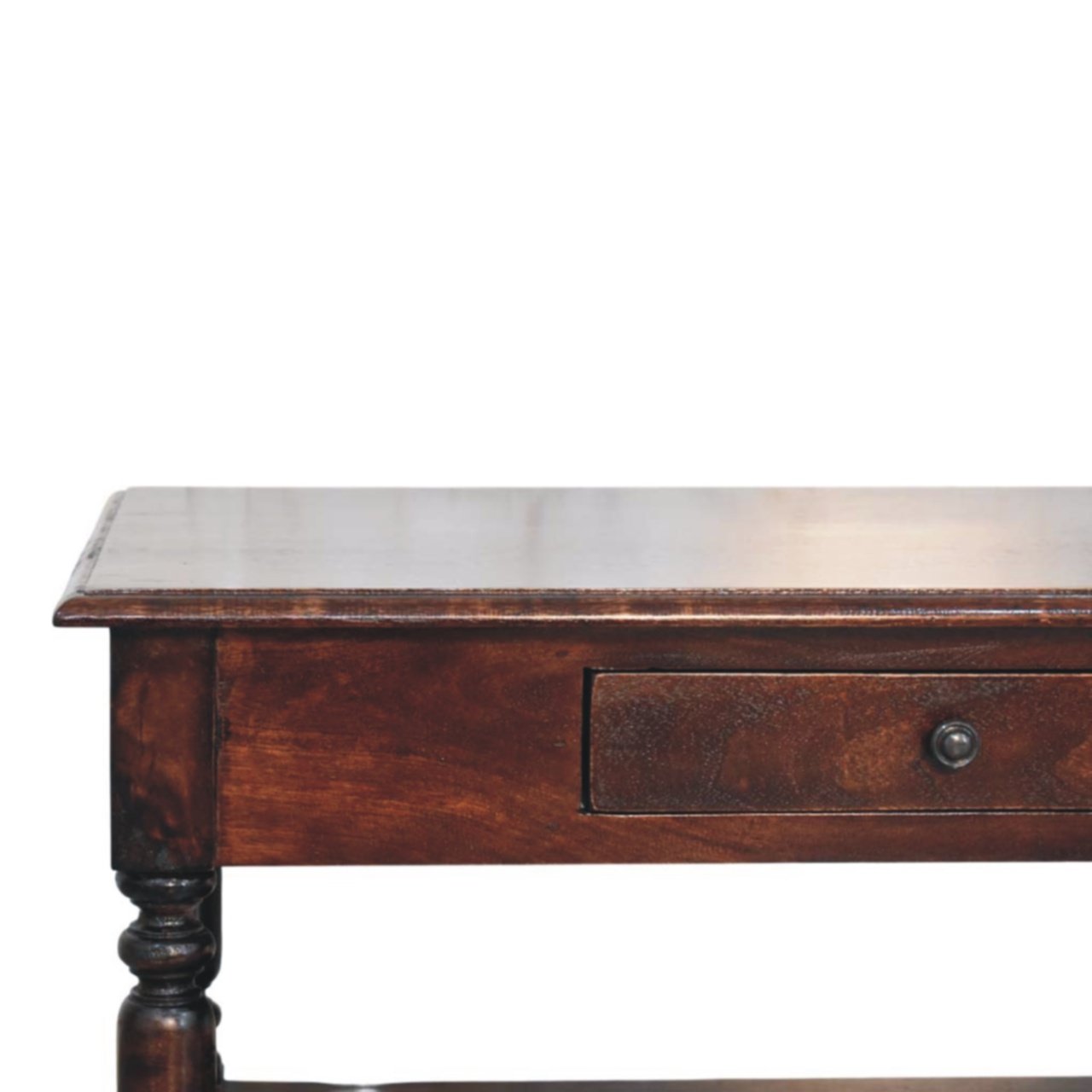 Stół z litego drewna mango – 85 cm — model IN3943 - obrazek 3