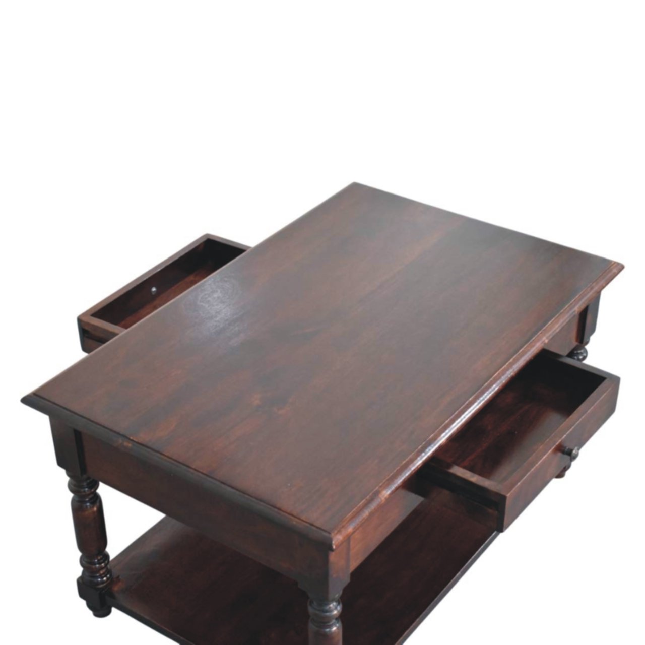 Stół z litego drewna mango – 85 cm — model IN3943 - obrazek 4