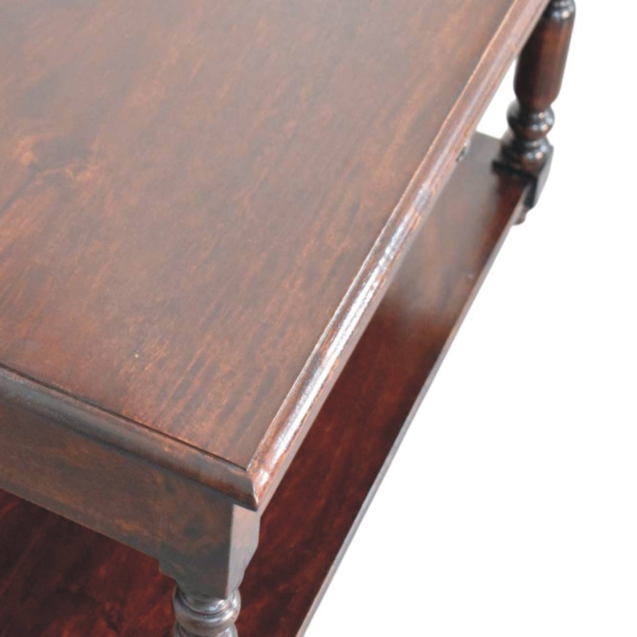 Stół z litego drewna mango – 85 cm — model IN3943 - obrazek 5