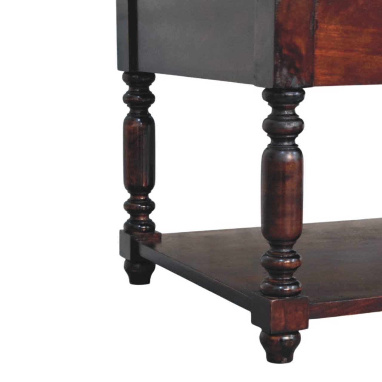 Stół z litego drewna mango – 85 cm — model IN3943 - obrazek 6