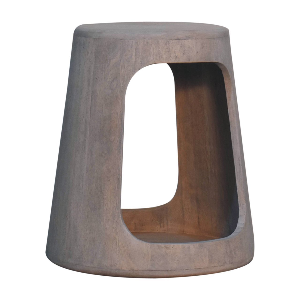 Stolik kawowy z naturalnych materiałów – naturalny, 40 cm - Image 2