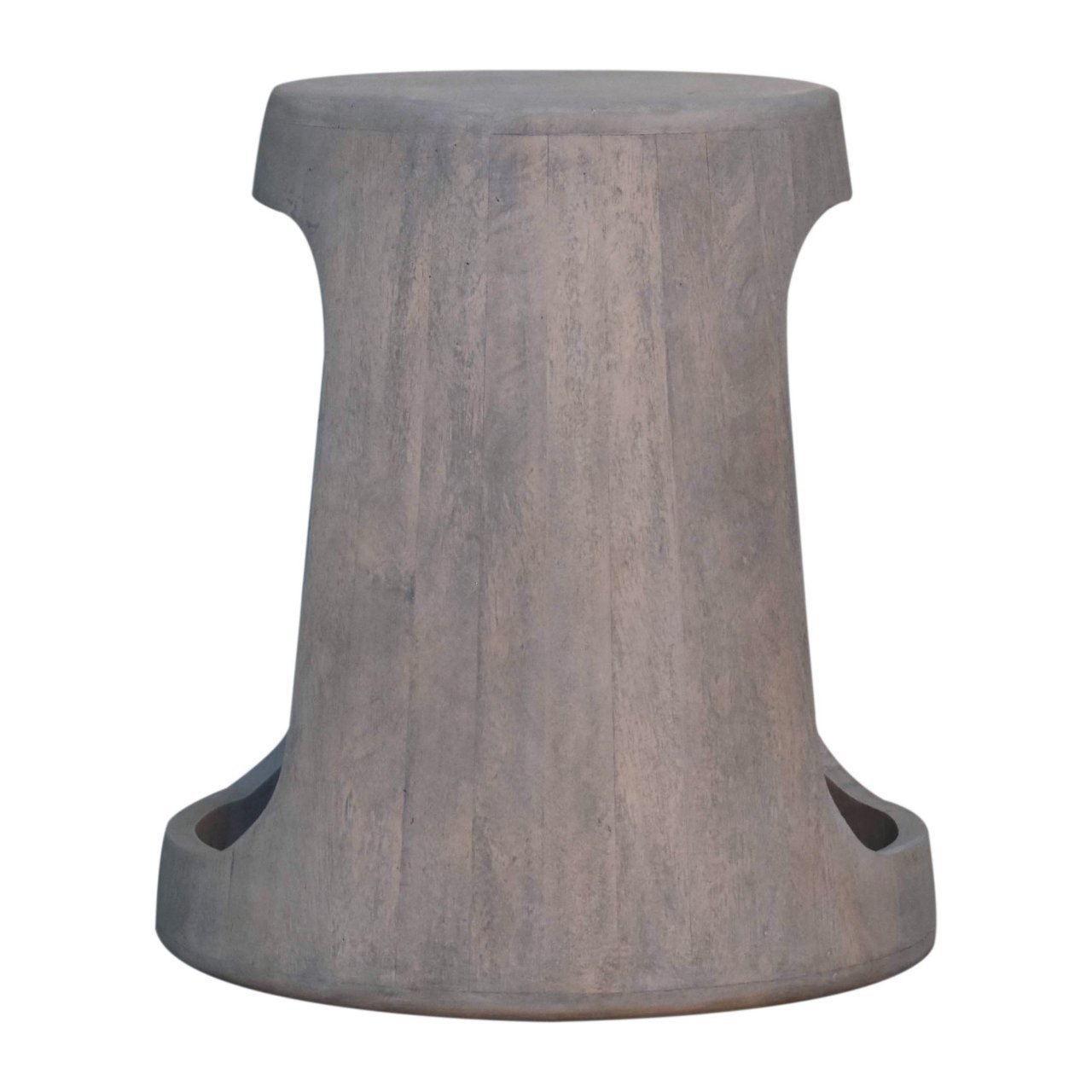 Stolik kawowy z naturalnych materiałów – naturalny, 40 cm - Image 8