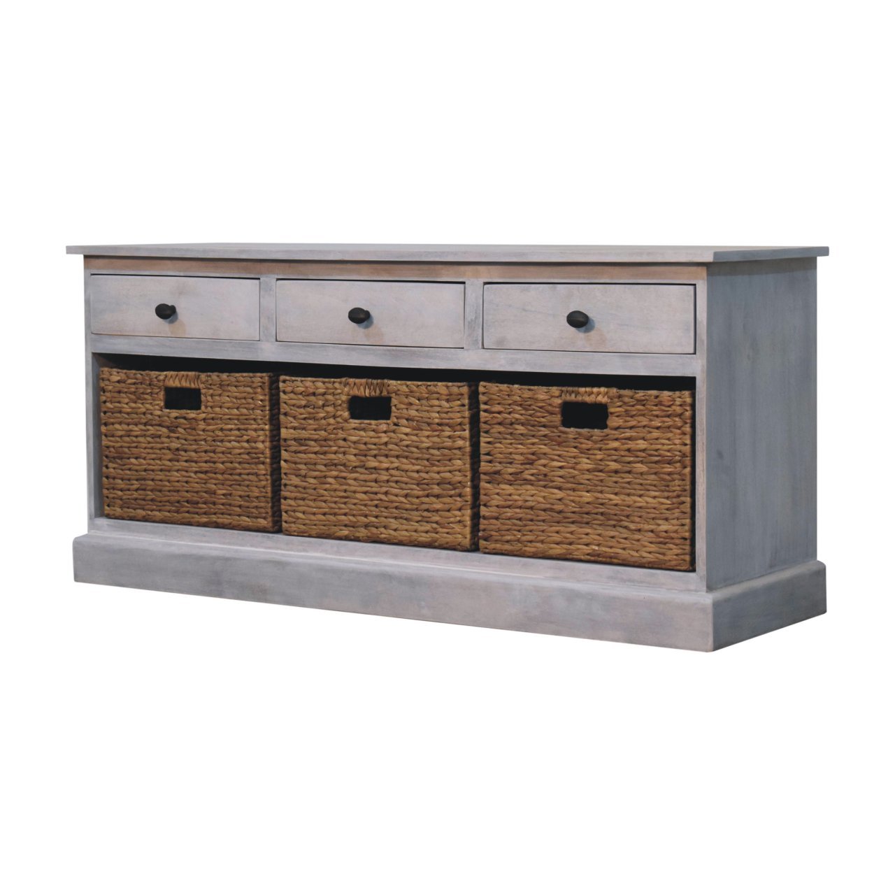 Szafka z naturalnych materiałów – naturalna, 120 cm - Image 2