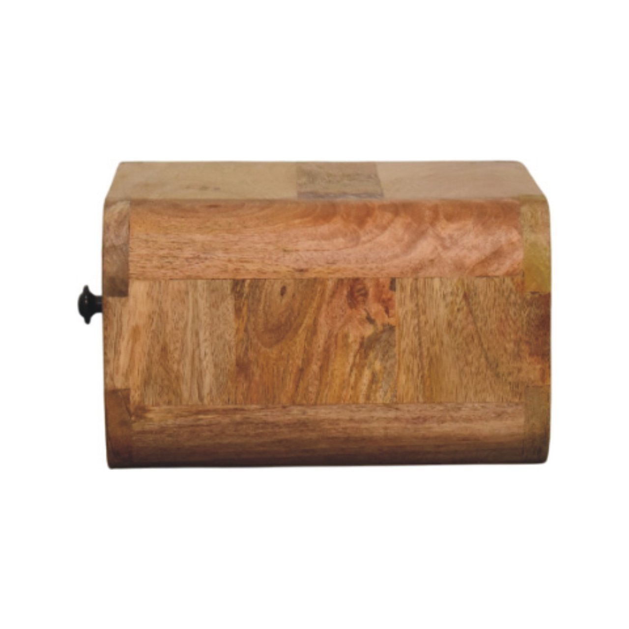 Szafka nocna z litego drewna mango – dębowa, 30 cm — model IN3969 - Image 7