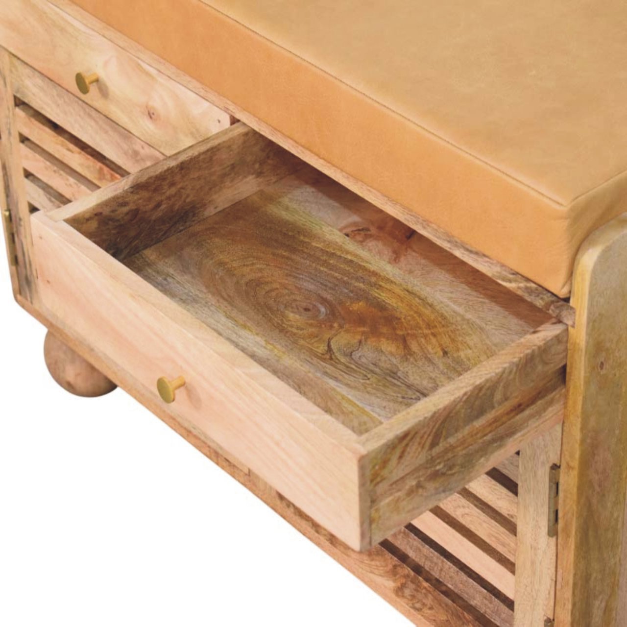 Szafka Artisan IN3970 – lite drewno mango, wykończenie dębowe - Image 5
