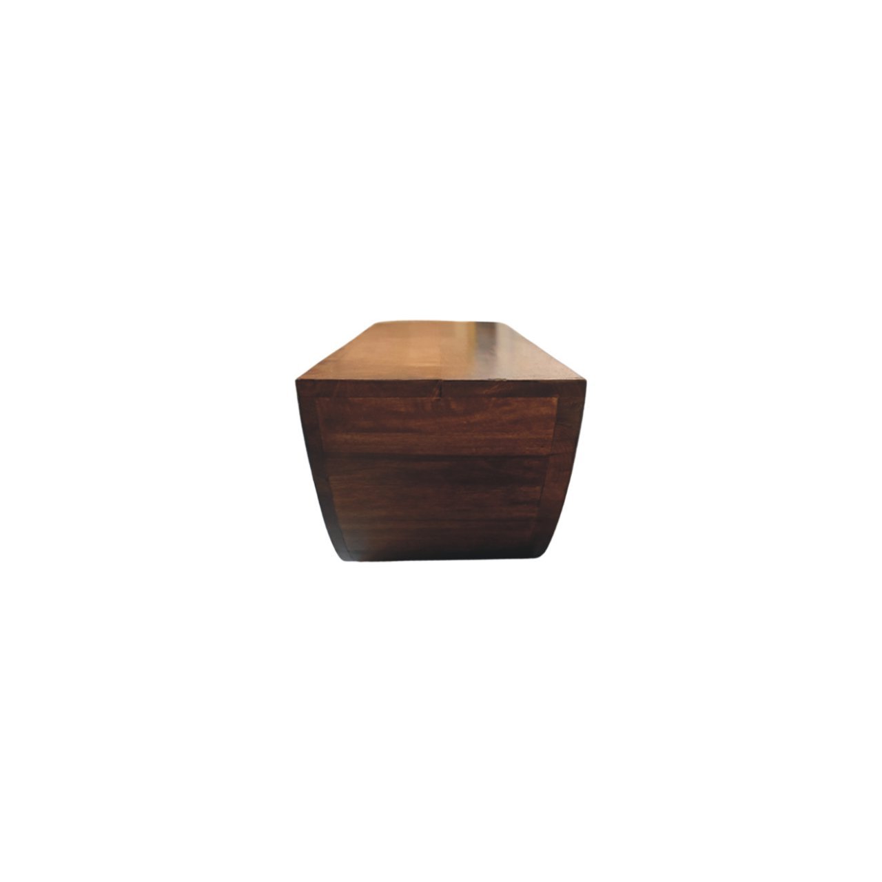Półka z litego drewna mango – kasztanowa, 110 cm - Image 7