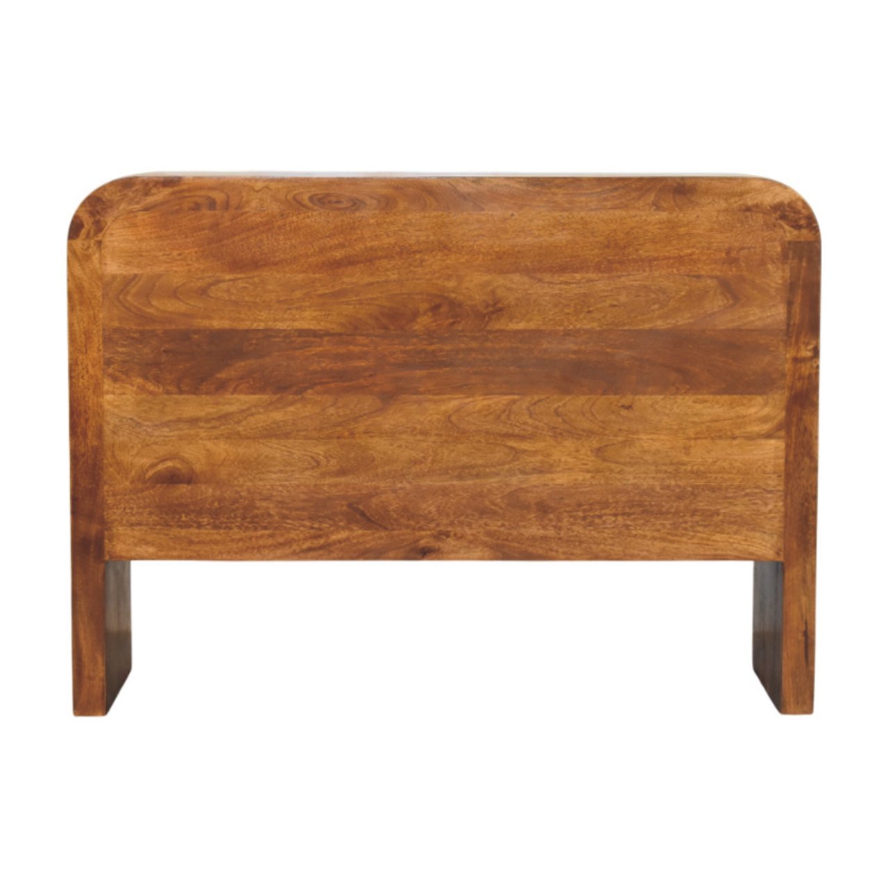 Komoda z litego drewna mango – kasztanowa, 110 cm - obrazek 8