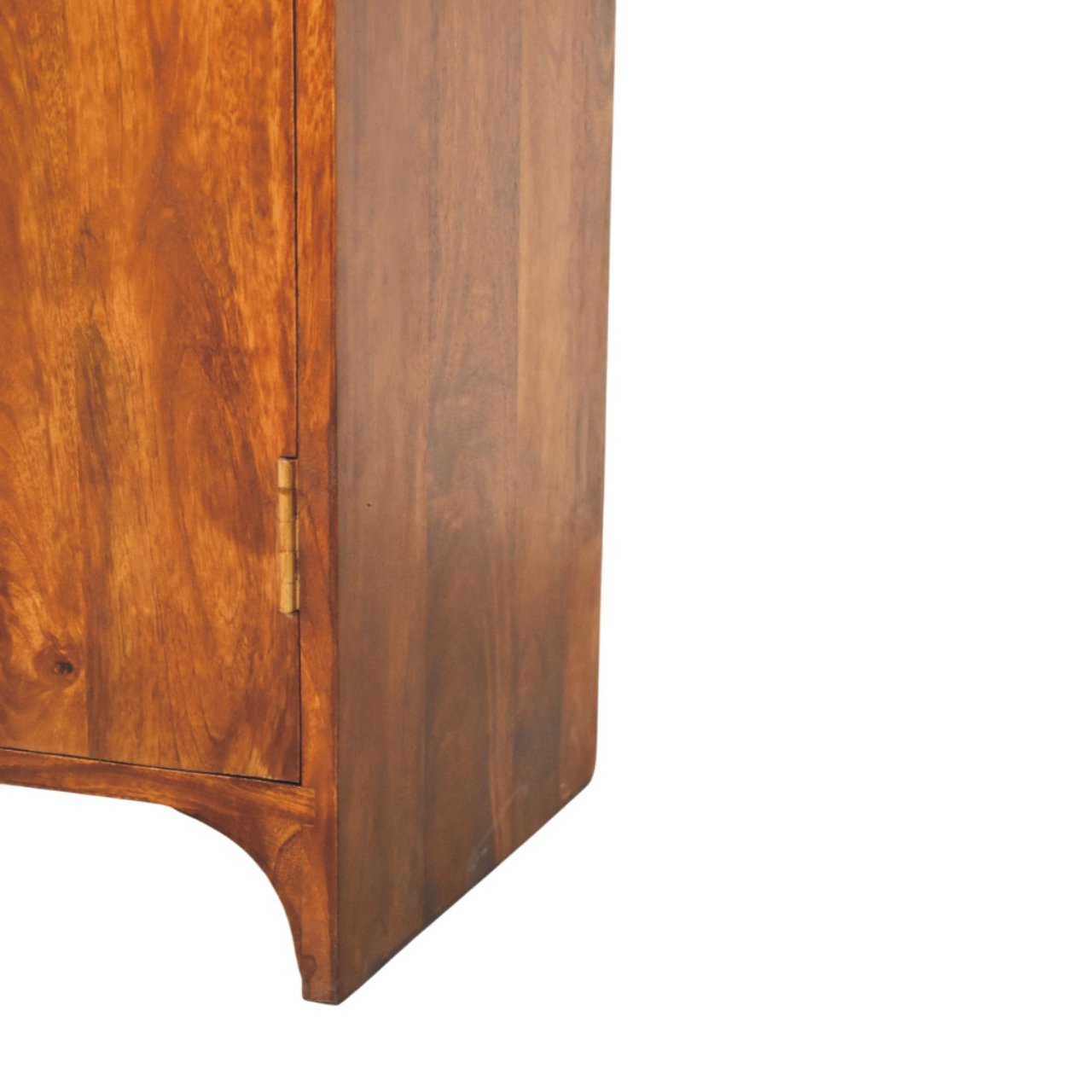 Szafka z litego drewna mango – kasztanowa, 70 cm - Image 6